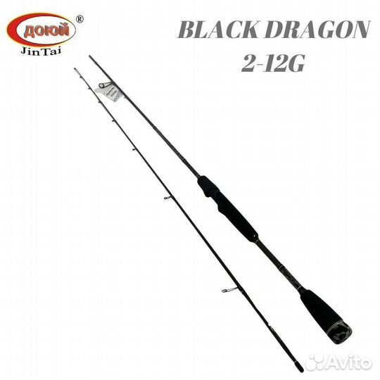 Спиннинг dayo black dragon, 2-12g, 2,1m