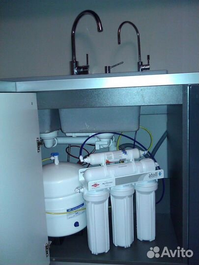 Установка систем atoll, замена фильтров atoll