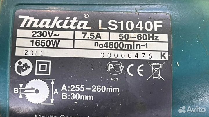 Makita ls1040F Makita LS1040