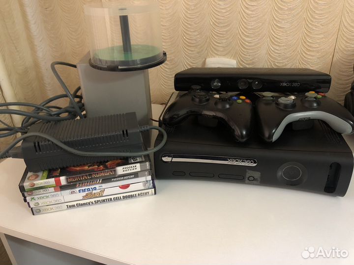 Xbox 360 FAT elite 120GB + kinect