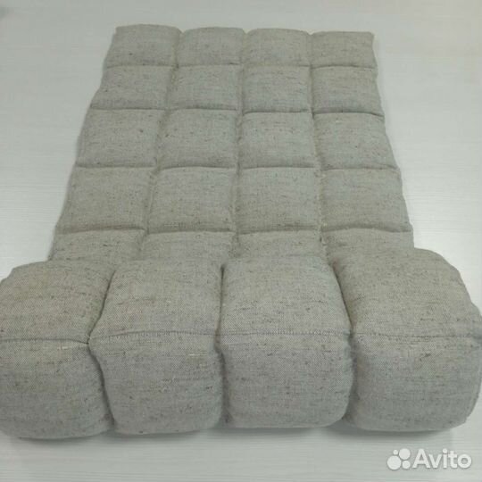 Матрас кедровый стеганый для бани,отдыха,релакса