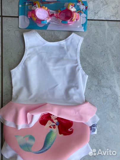 Купальники для девочек новые,заменяет памперсы