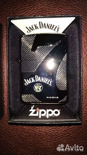 Zippo 28817 JD Armor Black Ice