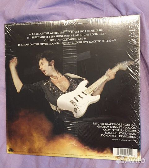 Винил Rainbow live in long island 1979 2 lp (M)