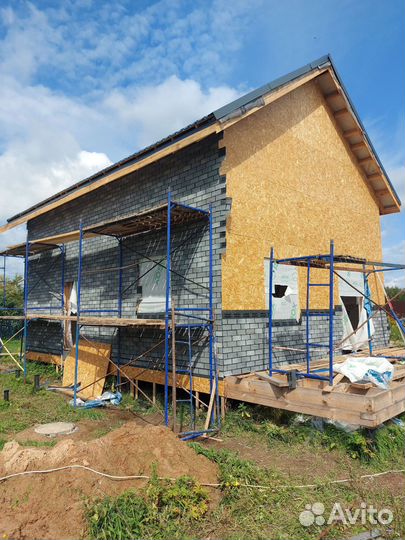 Фасадные работы Отделка фасада Сайдинг Панели