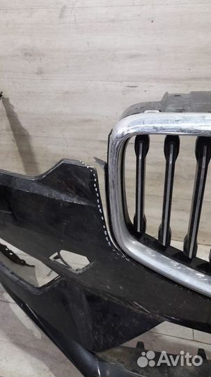 Бампер передний под омыватели Volvo Xc 60 2 С 2017