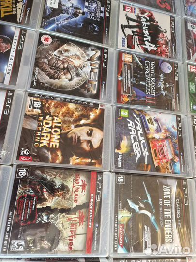 Диски на PS3 новые в пленке sild