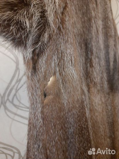 Шуба женская натуральная 46 б/у