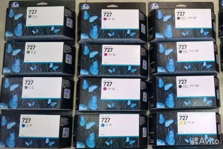 Картриджи 727 струйные