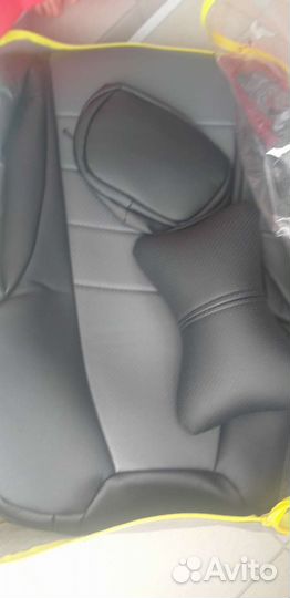 Новые авточехлы на skoda karog