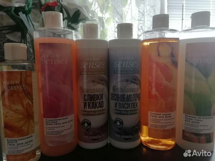 Гели, дезодоранты, туалетная вода