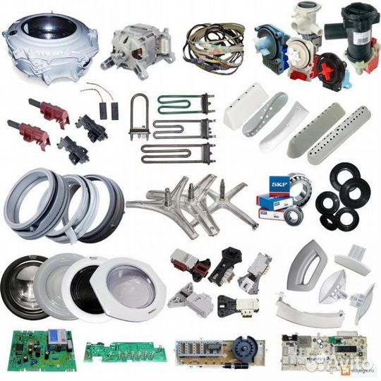 Запчасти для стиральных машин: все