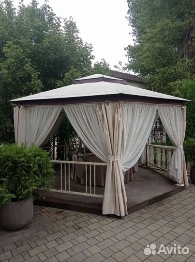 Беседка для дачи шатер