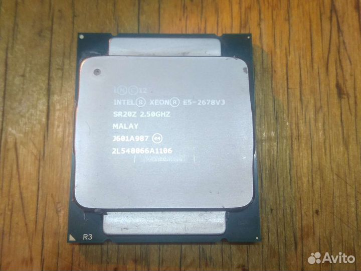 Процессор xeon e5-2678v3