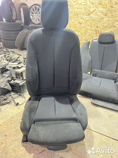 Сидения спорт алькантара BMW F20