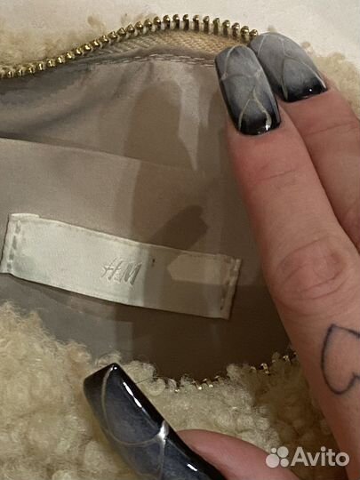 Сумка hm пушистая