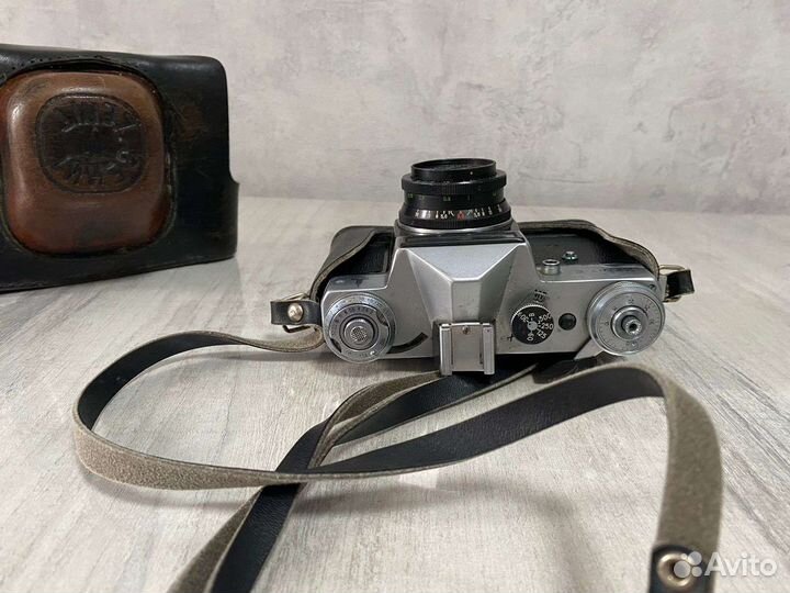 Плёночный Фотоаппарат зенит е, смена 8м, siluet