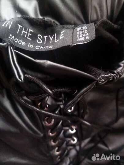 Кожаные брюки женские