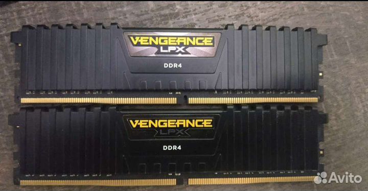 Оперативная память ddr4 8gb 2666 (4+4)