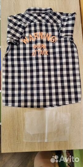 Рубашка для мальчика новая, р. 122
