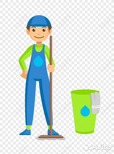 Уборщик уборщица