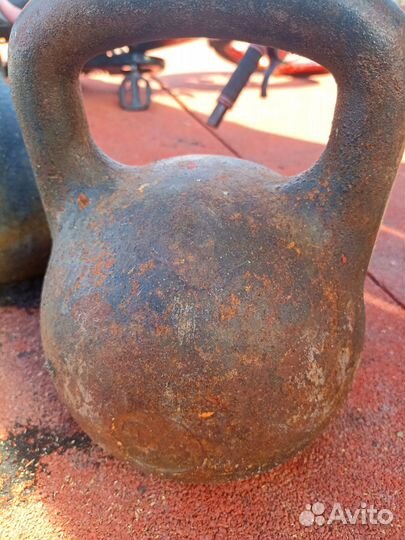 Гиря 24 кг, обмен на 16