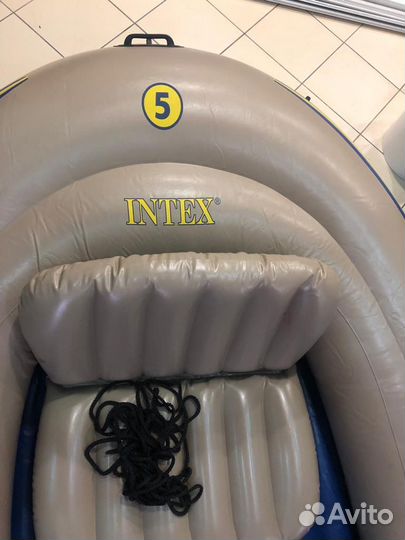 Лодка надувная intex ecscursion 5