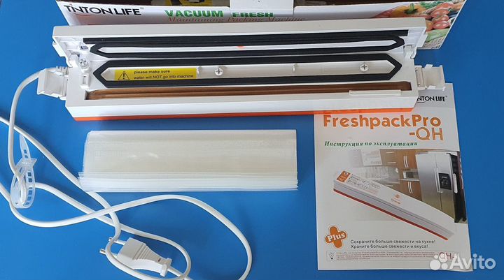 Вакумный упаковщик tinton life новый