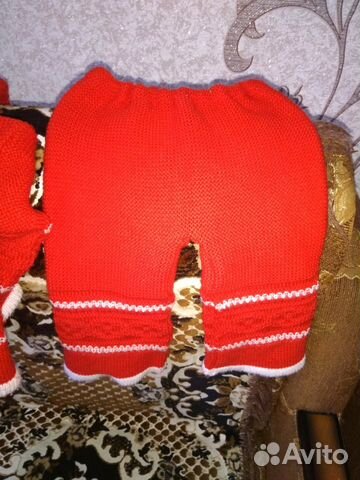 Вязаный костюм