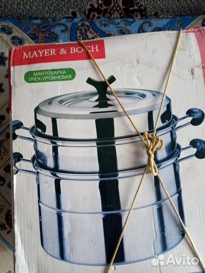 Мантоварка из нержавеющей стали