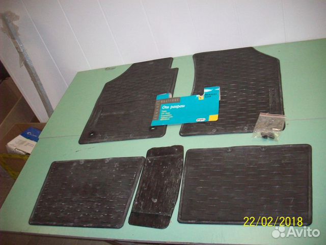 Коврики в салон Renault Clio