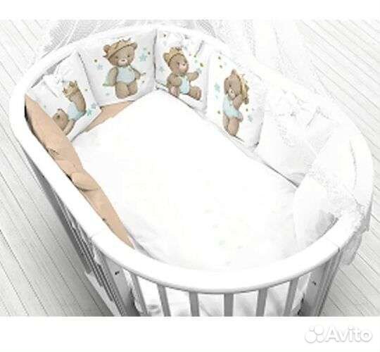 Бортики в кроватку новые