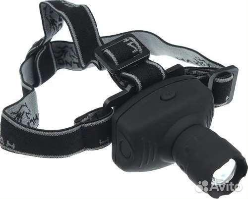 Налобный фонарь Чингисхан 198-021 с Zoom,3 Вт LED
