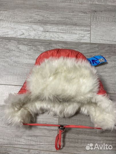 Шапка ушанка для девочки