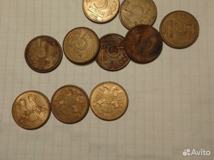 Монеты московской чиконкой