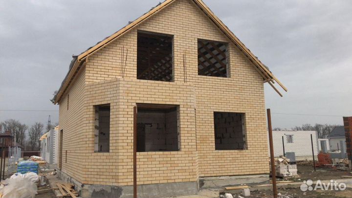 Кирпич жёлтый облицовочный 1,4нф Красносельское