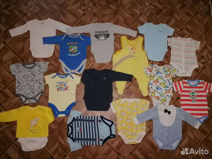 Боди 0-6 мес