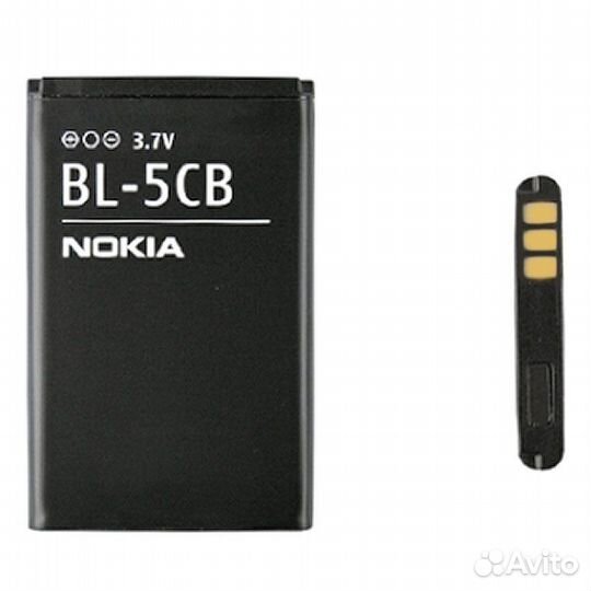 Батарея Аккумулятор Nokia BL-5CB (800 mAh)