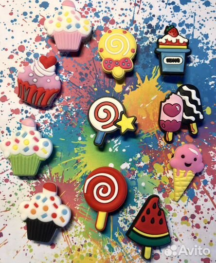 Украшения для crocs