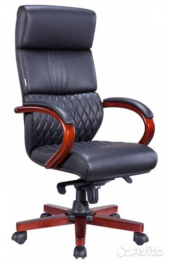 Офисное кресло President Wood Черный