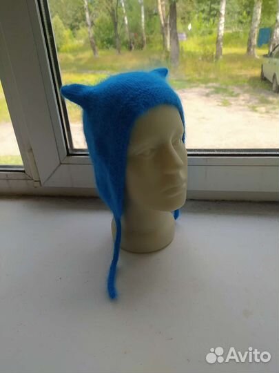 Шапка вязанная ручная работа