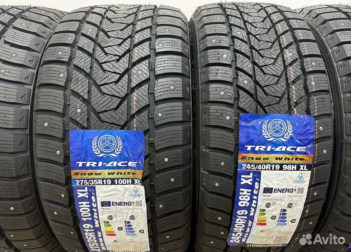 Tri Ace Snow White II 245/40 R19 и 275/35 R19 34J
