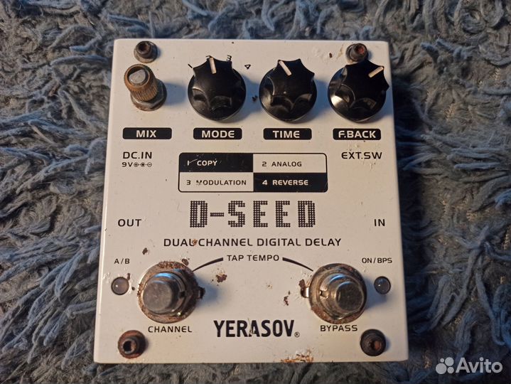 Гитарная педаль delay Yerasov Joyo D-Seed