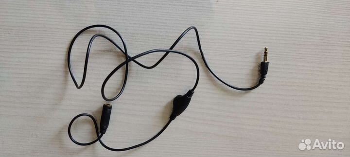 Удлинитель наушников с регулировкой громкости