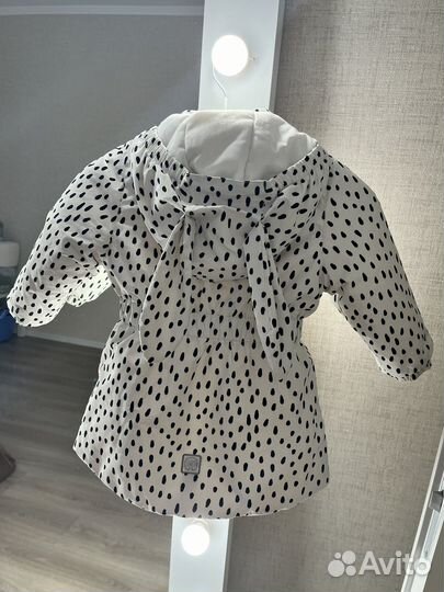 Зимняя куртка для девочки 98