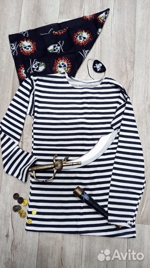 Костюм пирата взрослый. Аренда