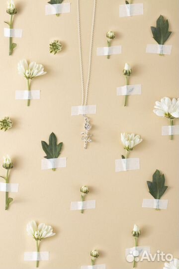 Подвеска роза Rose Symphony