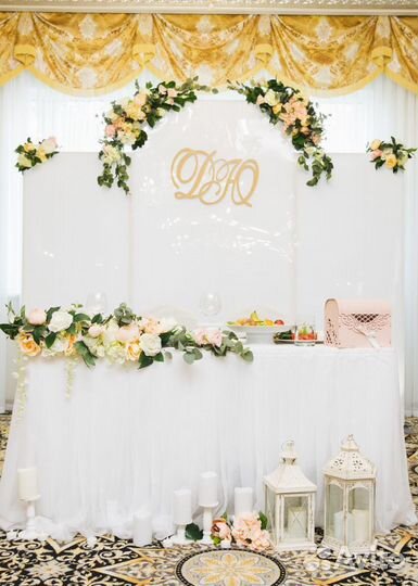 Ширма с сердцами ажурная