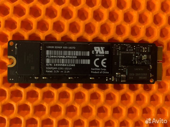 SSD для Macbook air/про 13/15 2014-2015/iMac