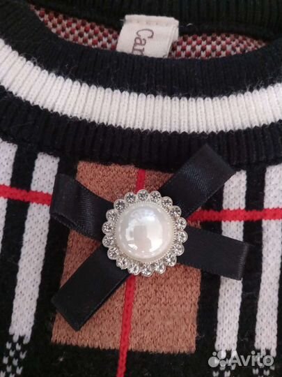 Платье зимнее на девочку